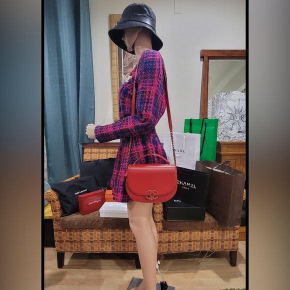 CHANEL Metalasse Coco Curve 2017 chain two-way bag small - Picture 7 of 12